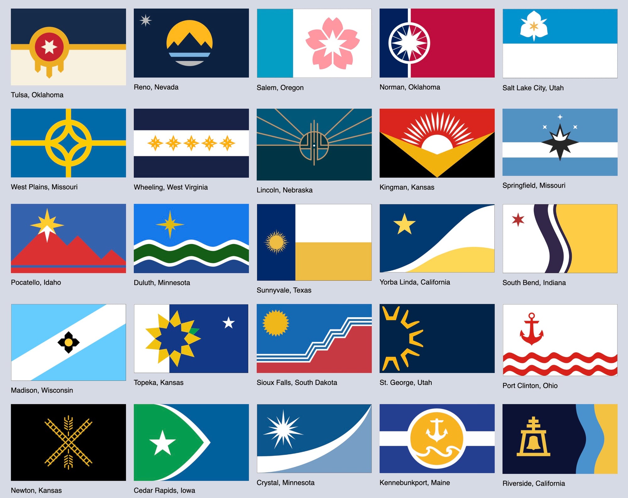 The Best (New) City Flags! NAVA's 2022 US City Flag Survey Results