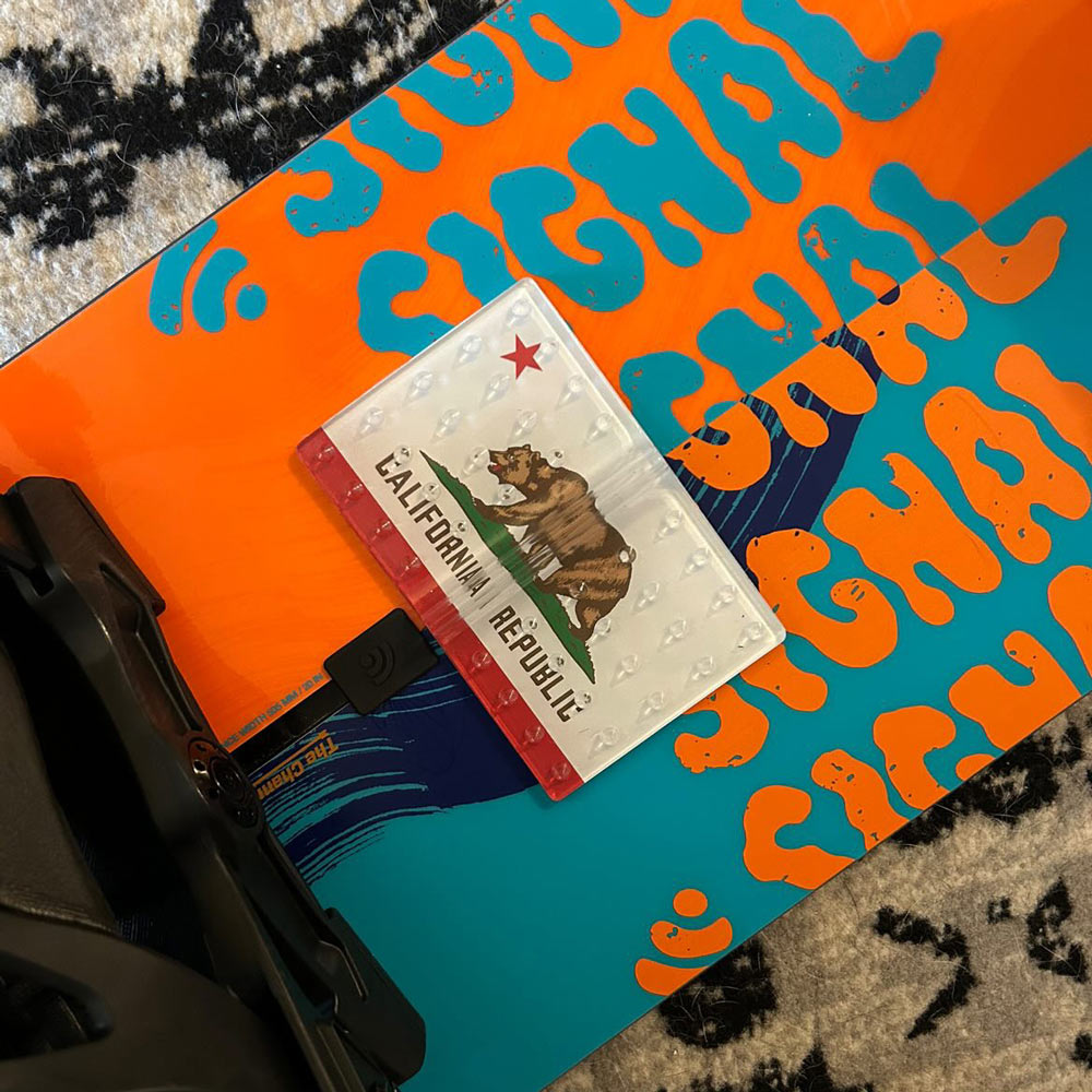 California Flag Stomp Pad