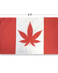Canada Weed Flag