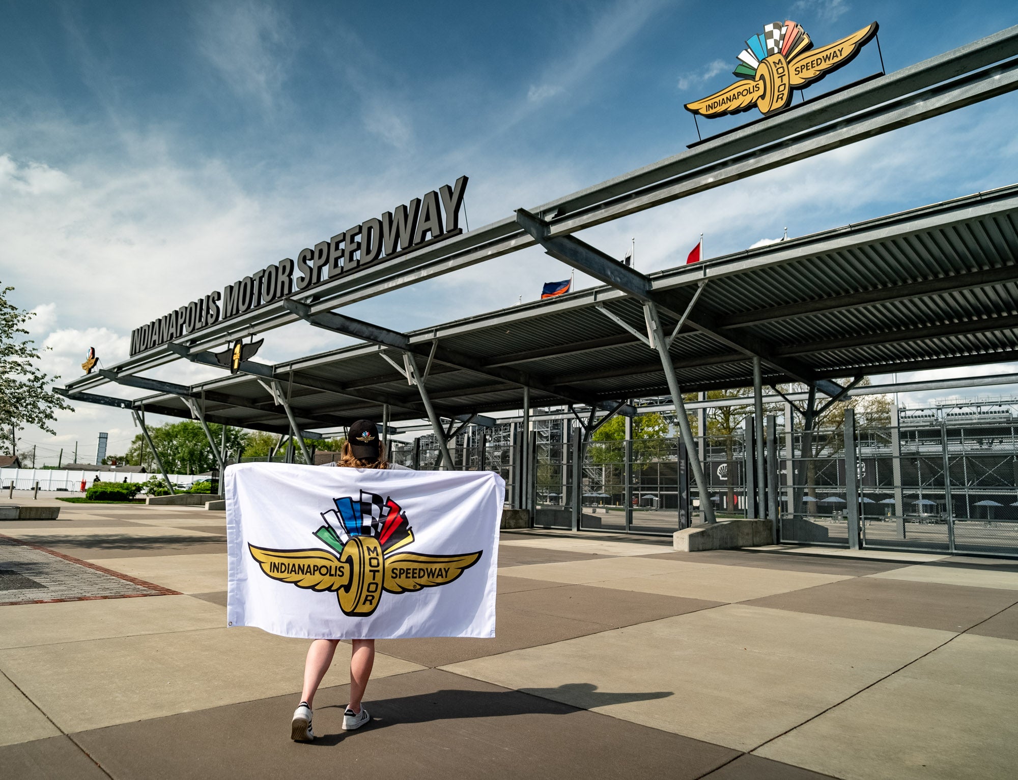 Indianapolis Motor Speedway® Logo Pagoda Flag