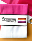 2x3 feet lesbian pride flag with grommets