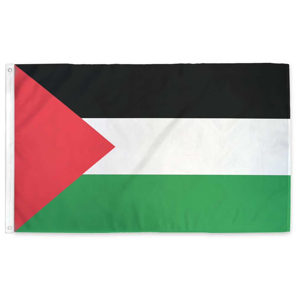 Palestine Flag | Flags for Good (L) 3ft x 5ft Single-Sided with Grommets