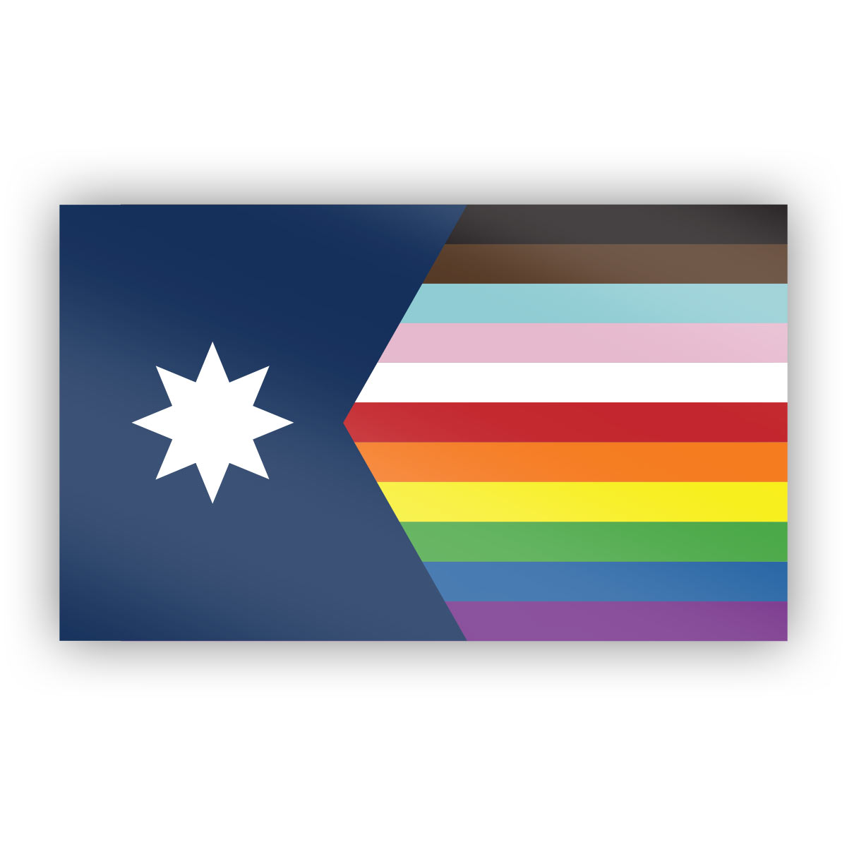 New Minnesota LGBTQ Pride Flag Sticker