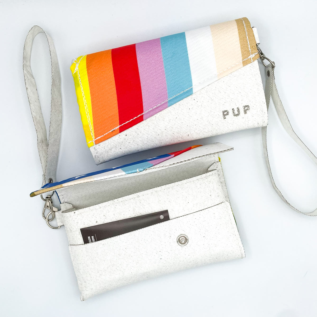 &quot;For All&quot; USA Pride Flag Wristlet