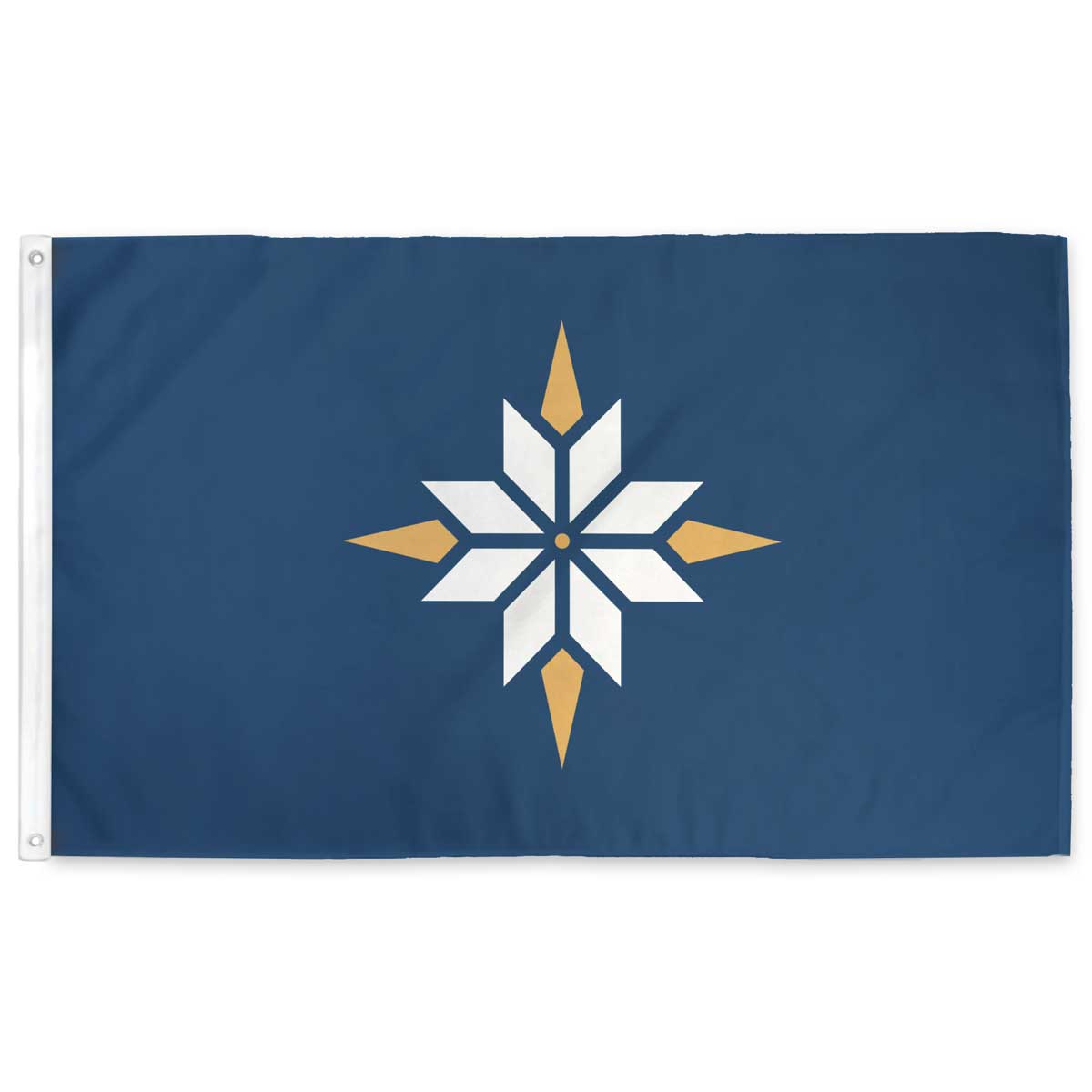 Starflake Minnesota Flag Design by Brandon Hundt