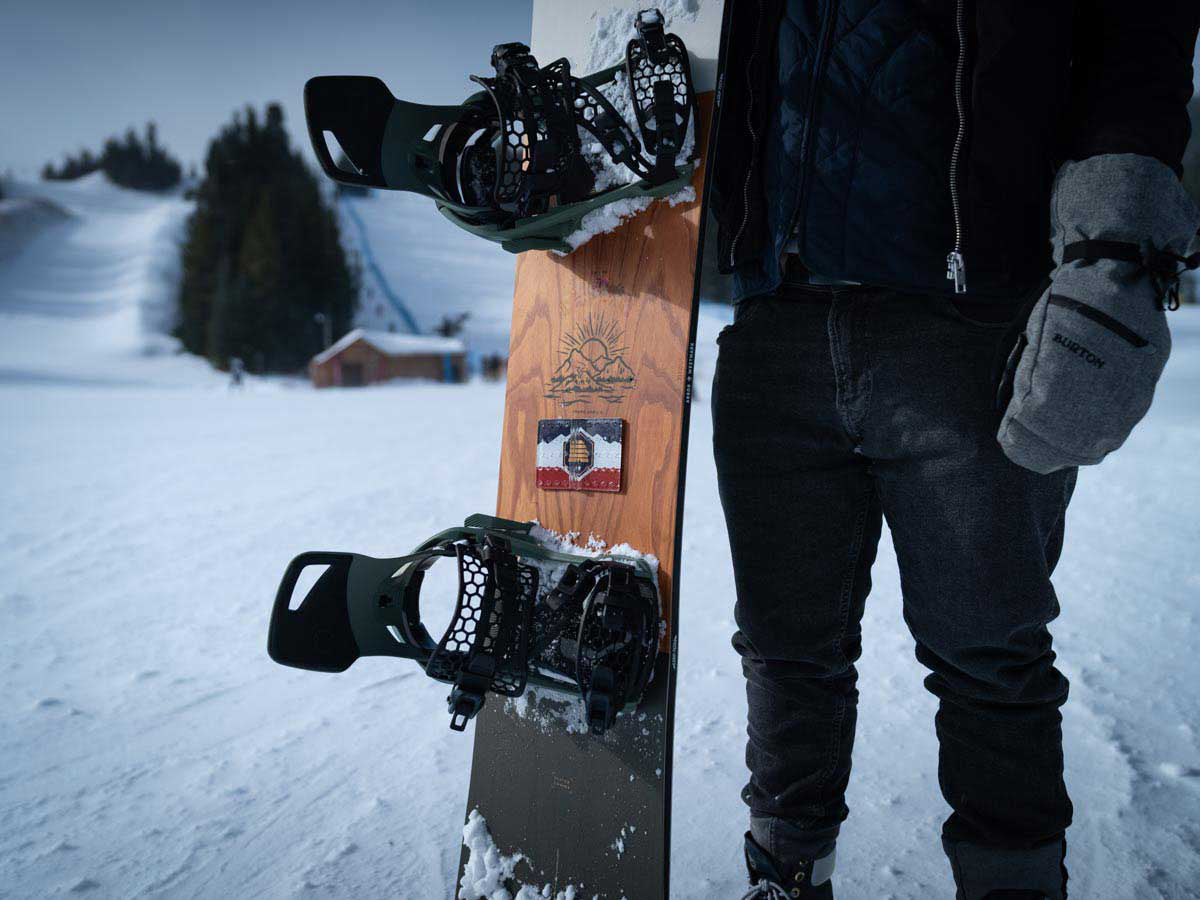 Utah flag snowboard stomp pad