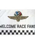 "Welcome Race Fans" Indianapolis Motor Speedway® Checkered Flag