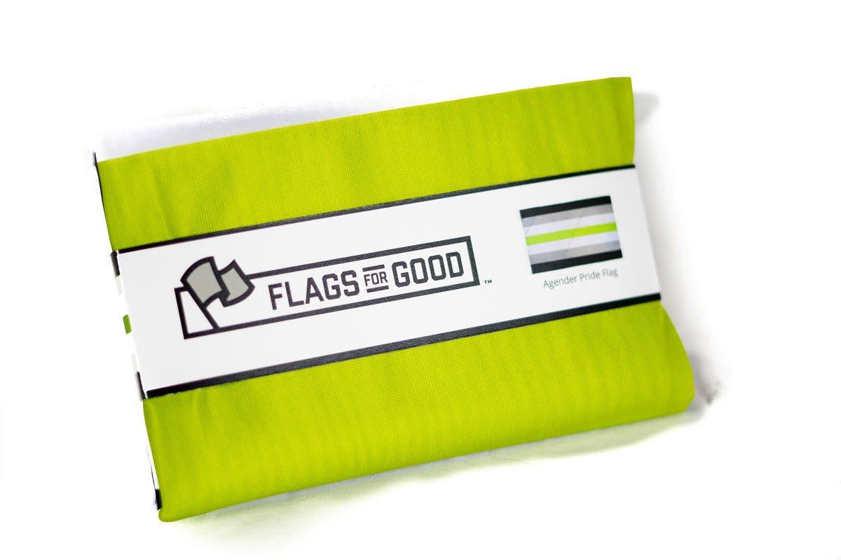 agender pride flag