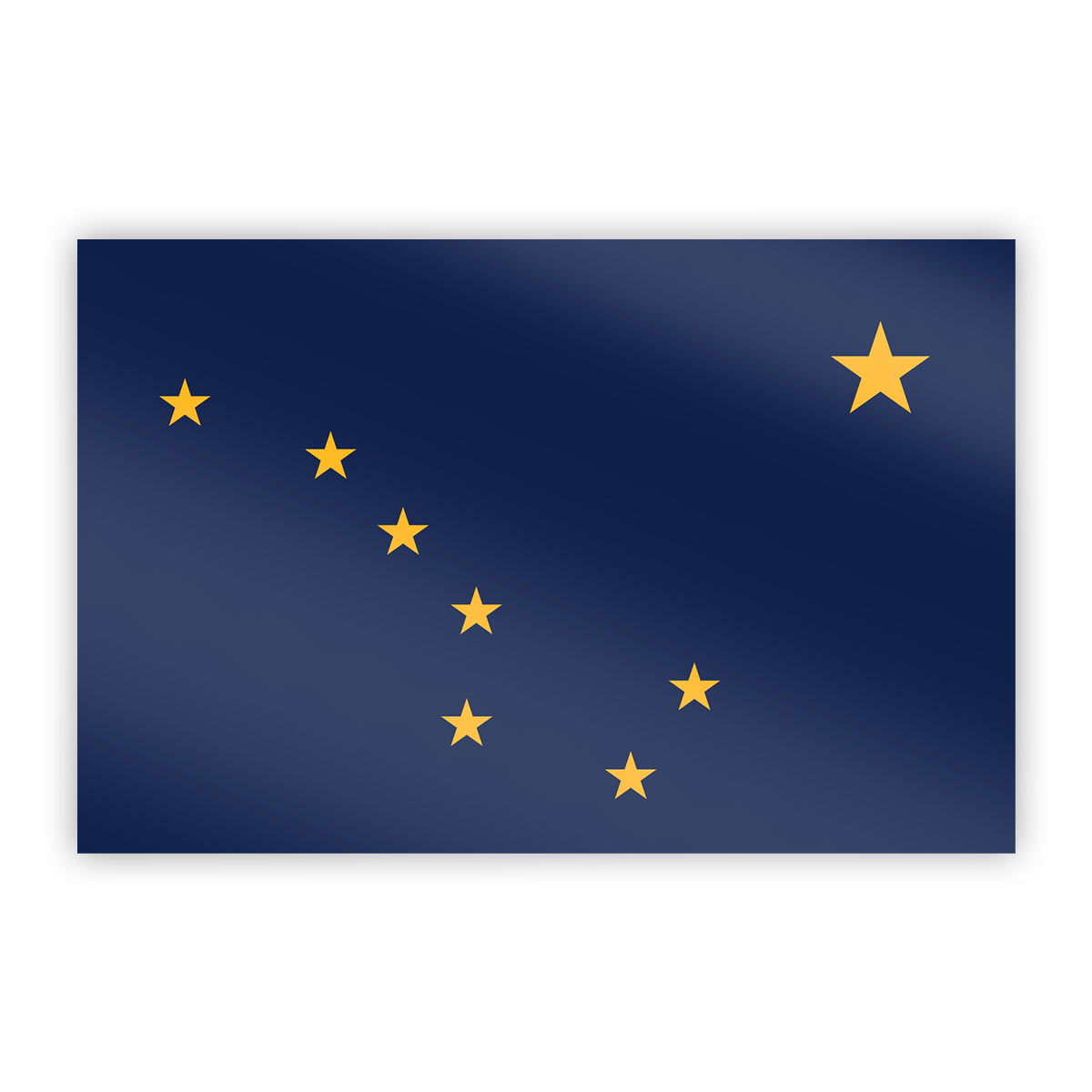 Alaska State Flag Sticker