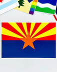 Arizona State Flag Sticker