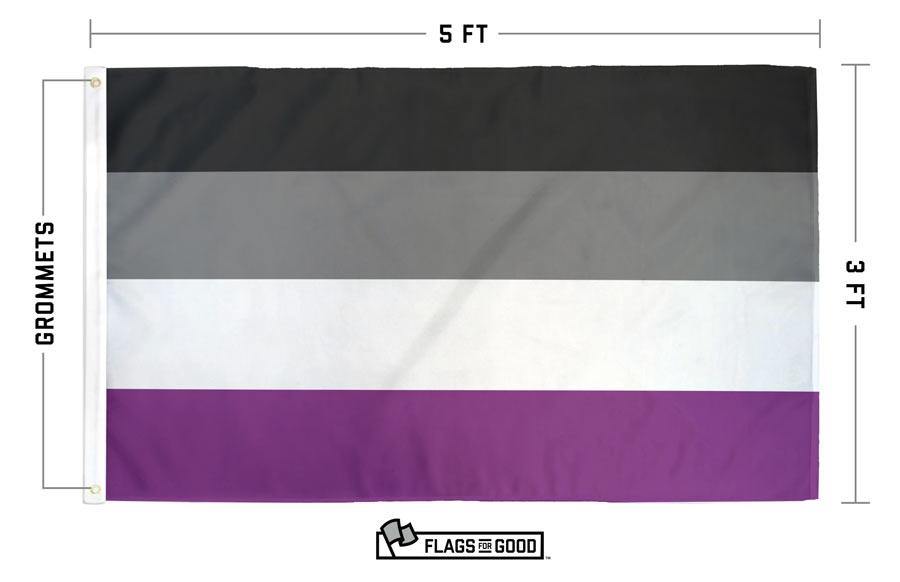 asexual pride flag