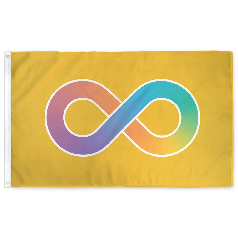 Autistic Pride Flag $1 Donated With Every Flag Sold