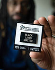 blm black lives matter hard enamel pin