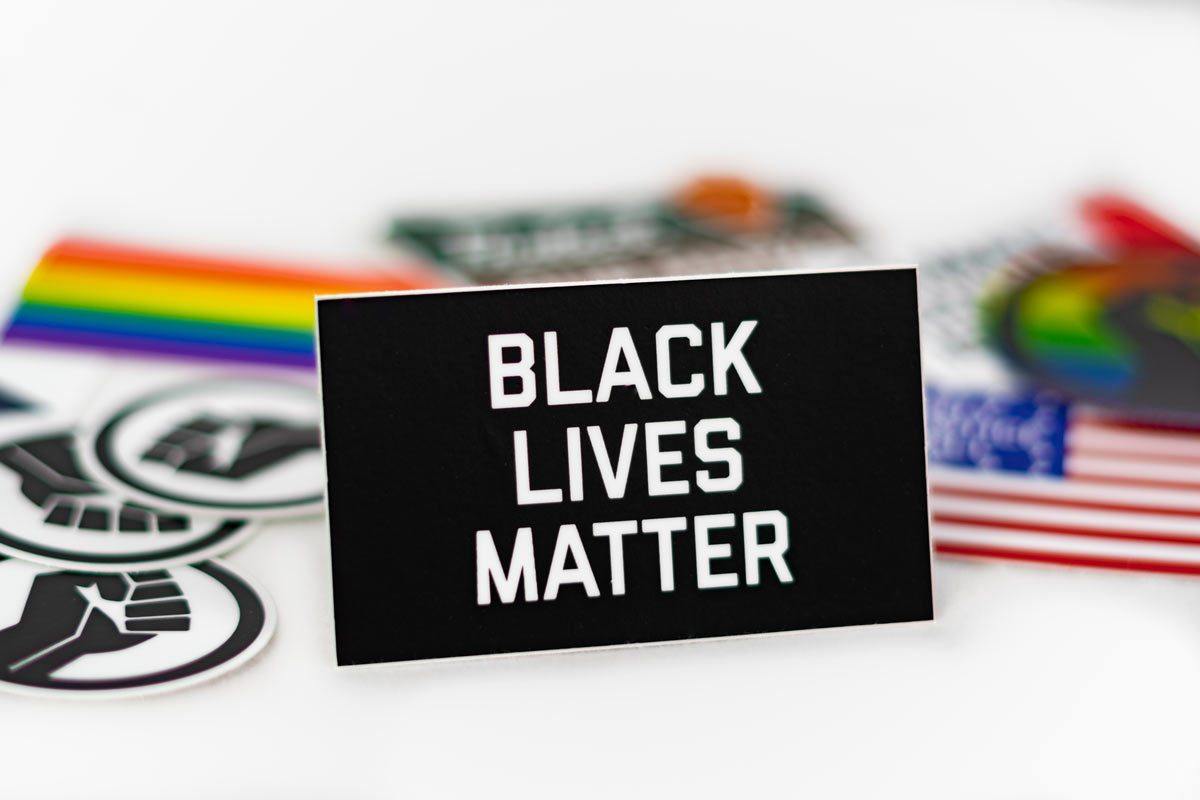 black lives matter sticker