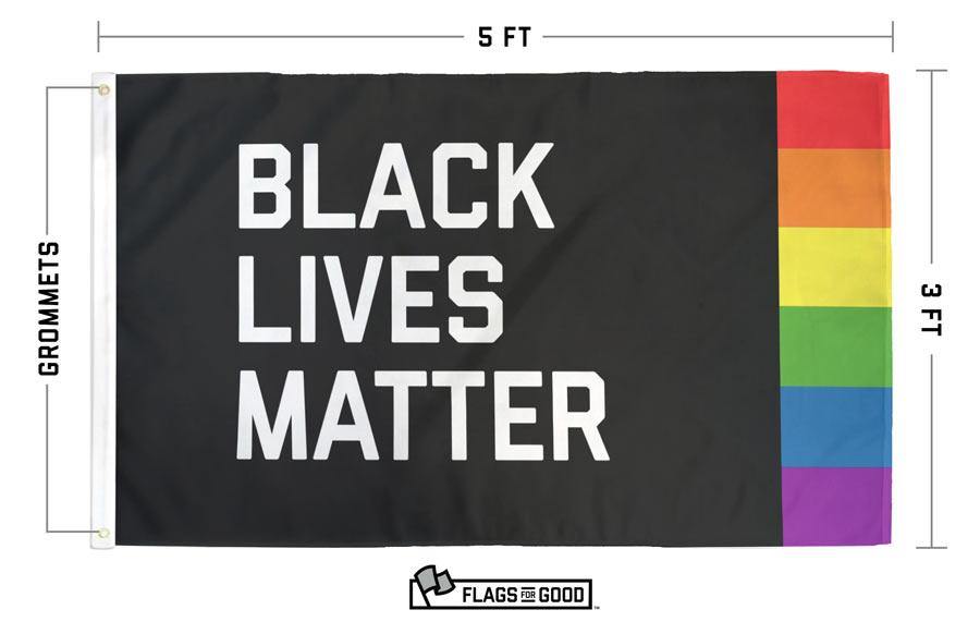 blm pride flag