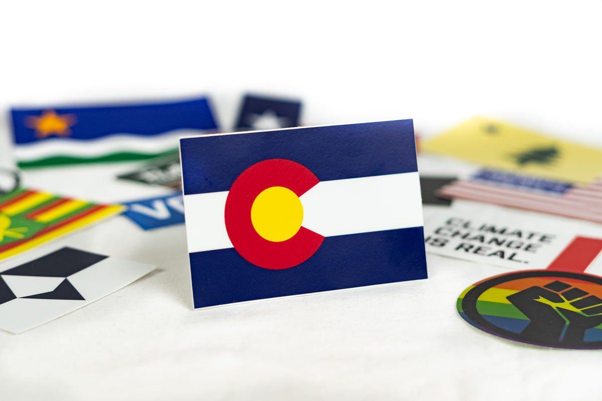 Colorado Flag Sticker - Flags For Good