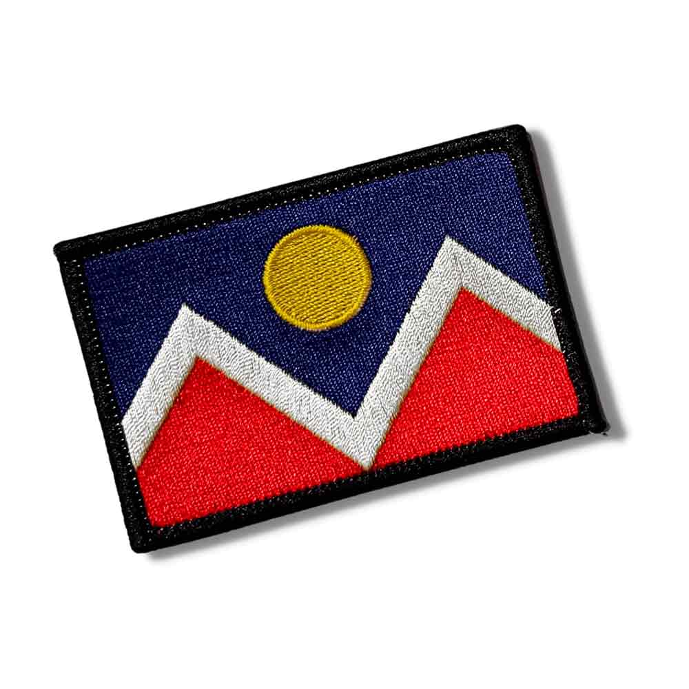 Denver flag patch 