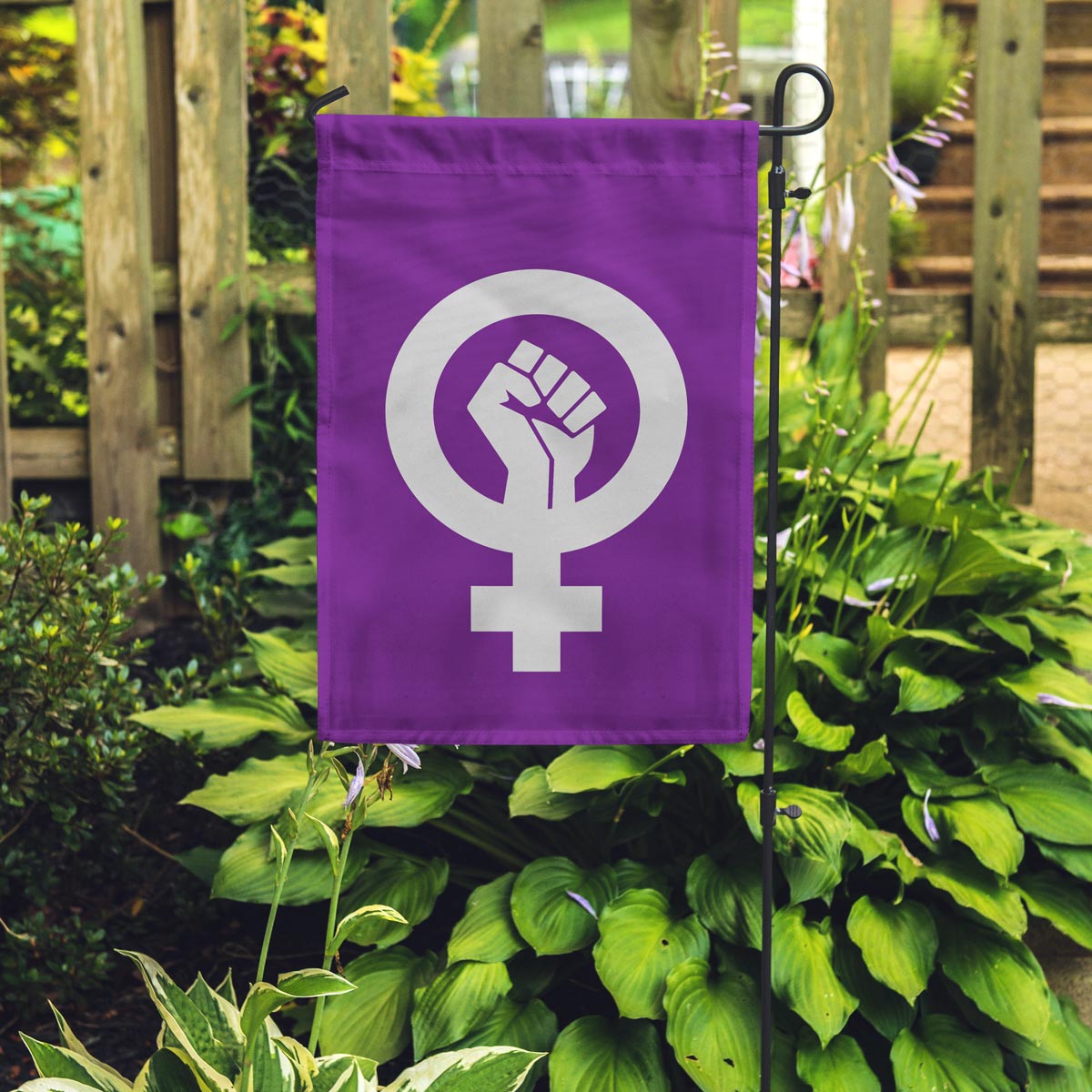 Feminism Garden Flag