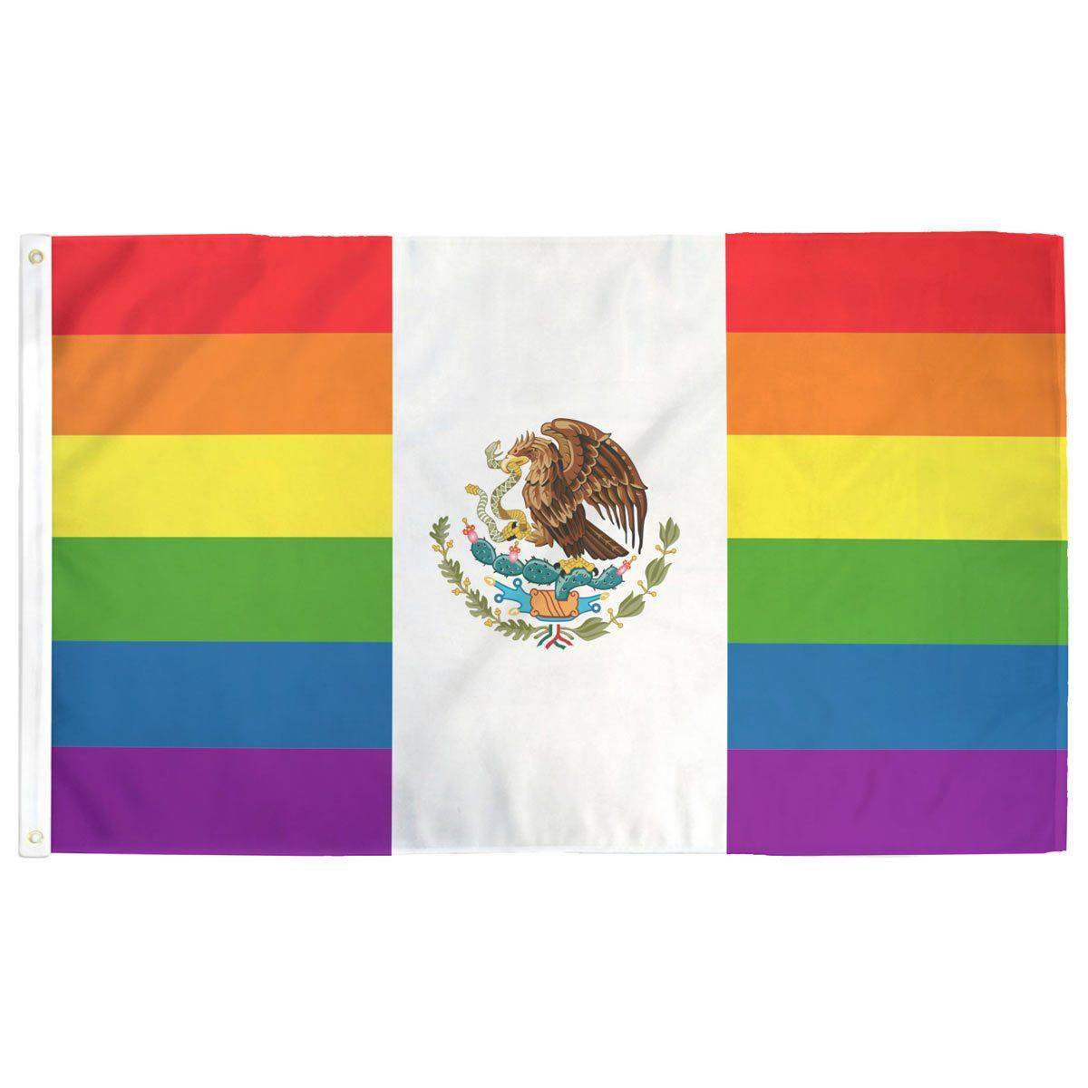 Rainbow Mexico Flag - Flags For Good