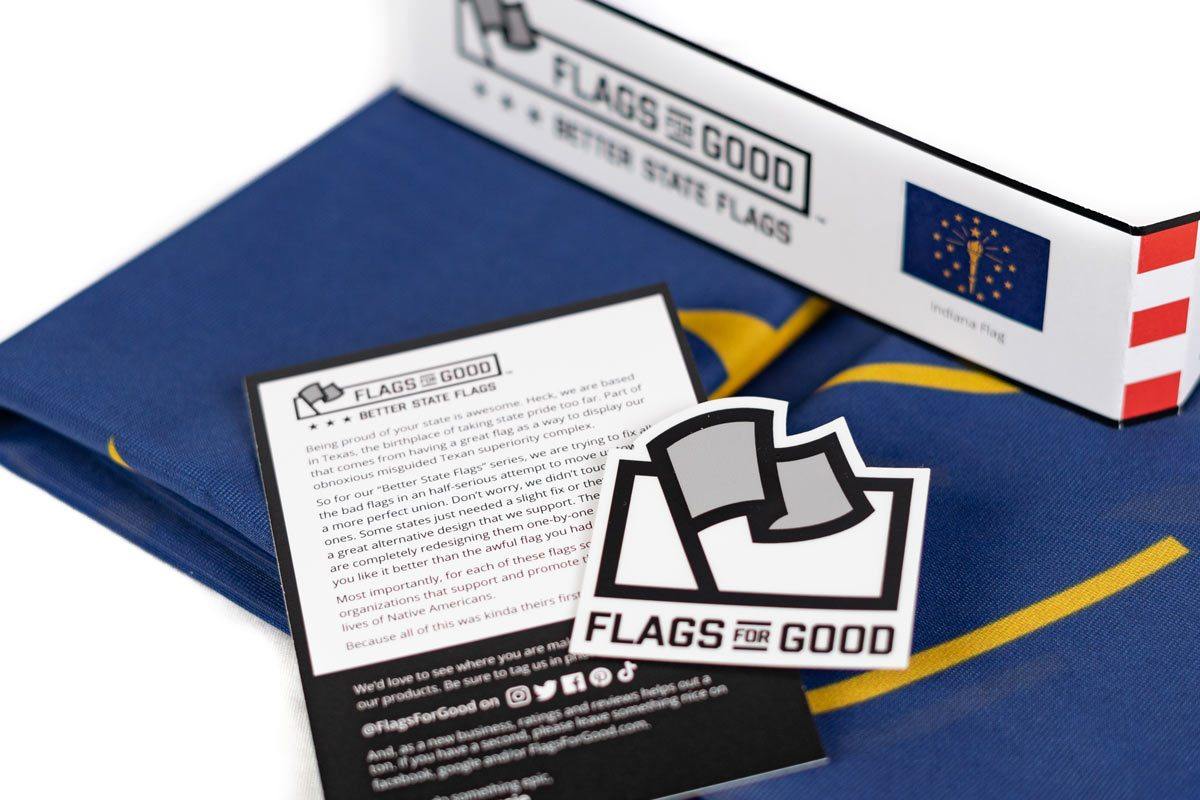 Indiana Flag - Flags For Good