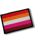 Lesbian Pride Flag Stick-on Patch