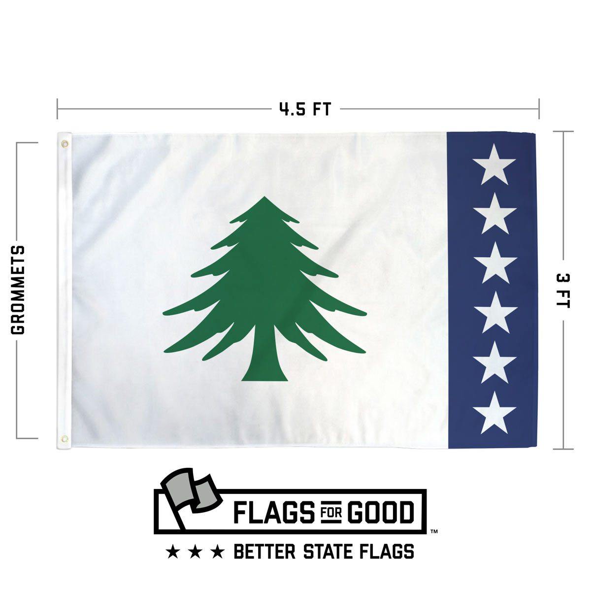 Massachusetts Flag - Flags For Good