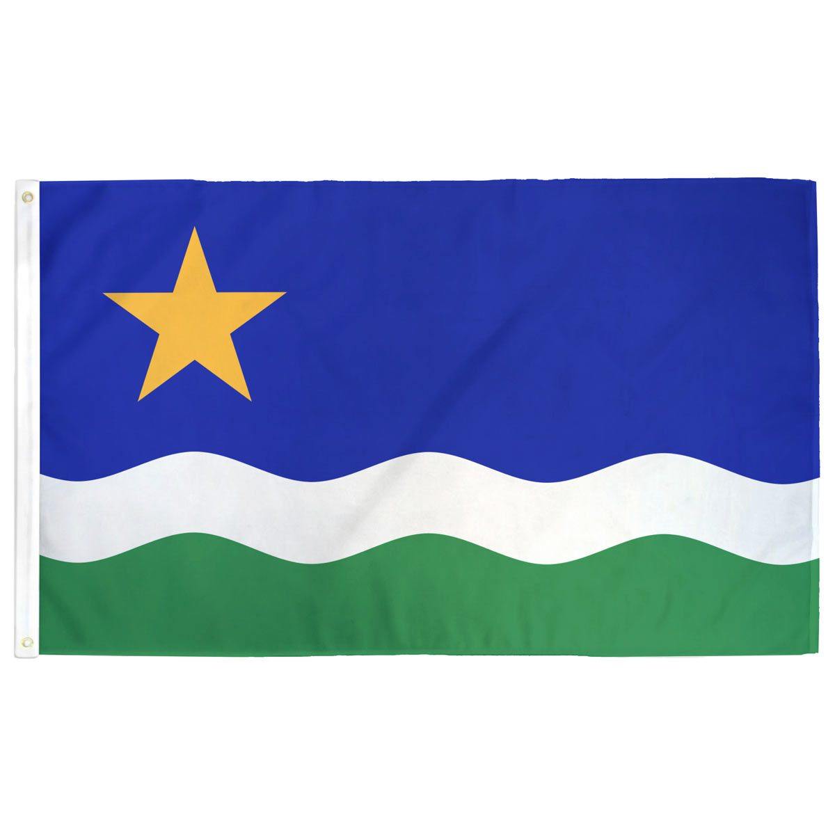 Guadeloupe (Star) Flag