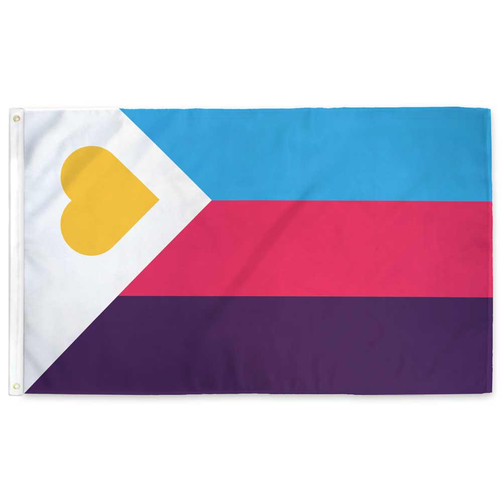 Polyamory Pride Flag (New)  $1 Donated to LGBTQ+ Organizations – Flags For  Good