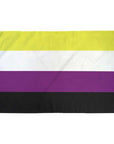 Nonbinary Flag by Flags For Good on a white background