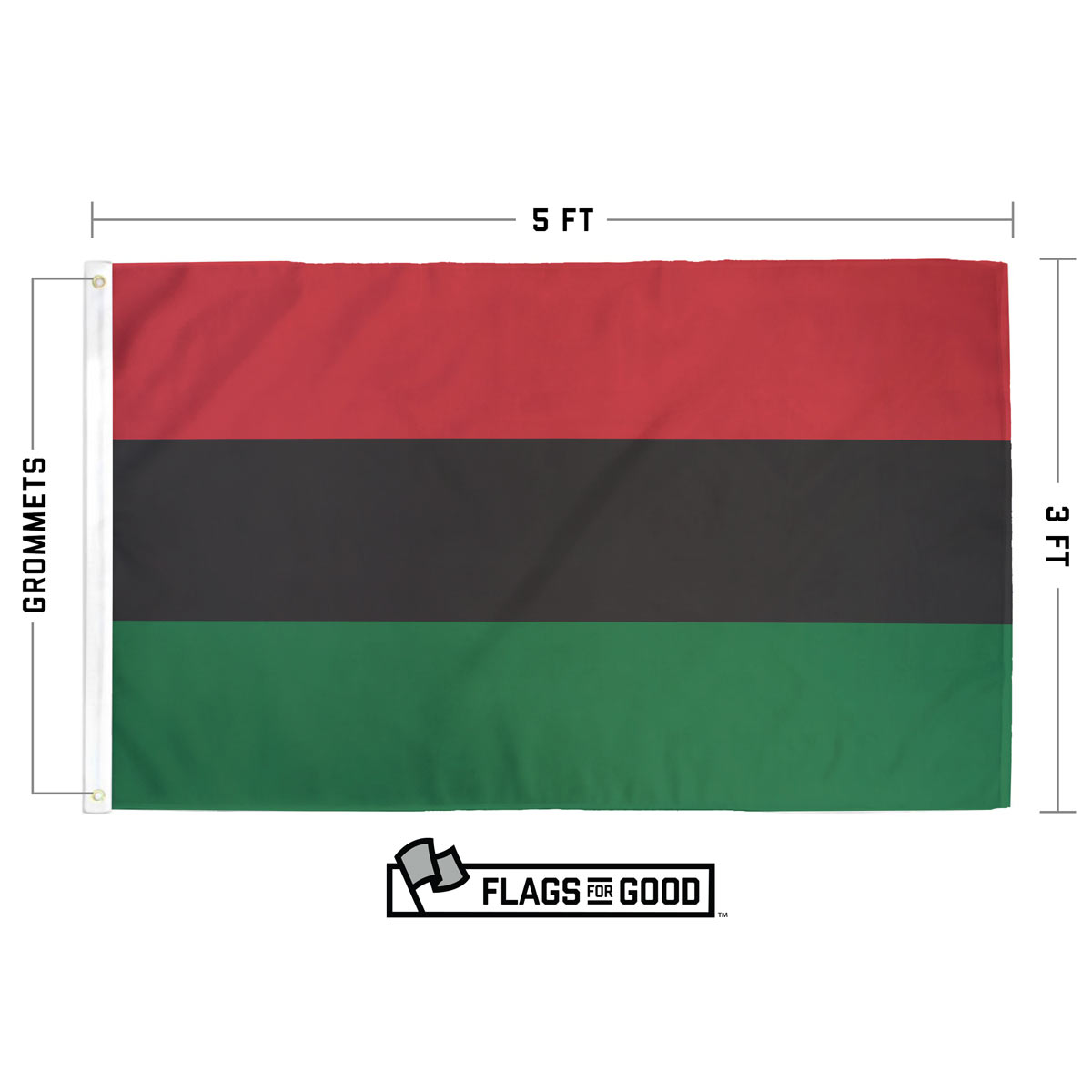 Puffy Paint Pan-African Flag for Juneteenth Kids Will Love