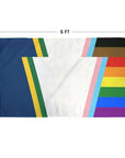 Rainbow Pennsylvania Keystone Flag