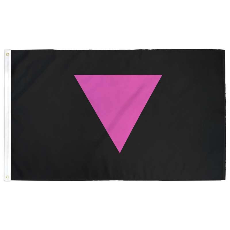 Pink Triangle LGBT Pride Flag - Flags For Good