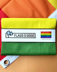 LGBTQ Rainbow Pride Single Sided 3ft by 5ft Indoor Flag Made by Flags for Good