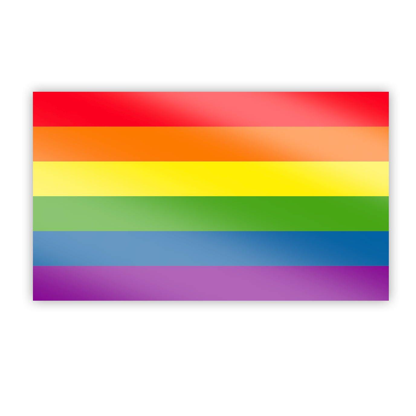Rainbow LGBTQIA+ Pride Sticker – Flags For Good