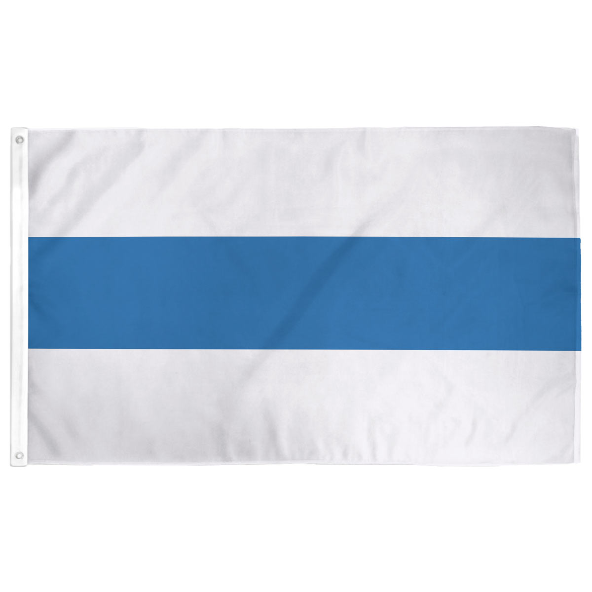 White Blue White Free Russia Flag | Donated