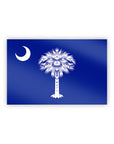 South Carolina state flag sticker