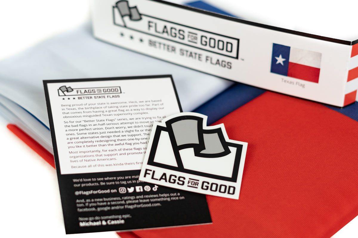 Texas Flag | 3' x 4.5' Durable Outdoor Polyester Flag – Flags For Good