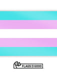 Trans Pride Sticker - Flags For Good