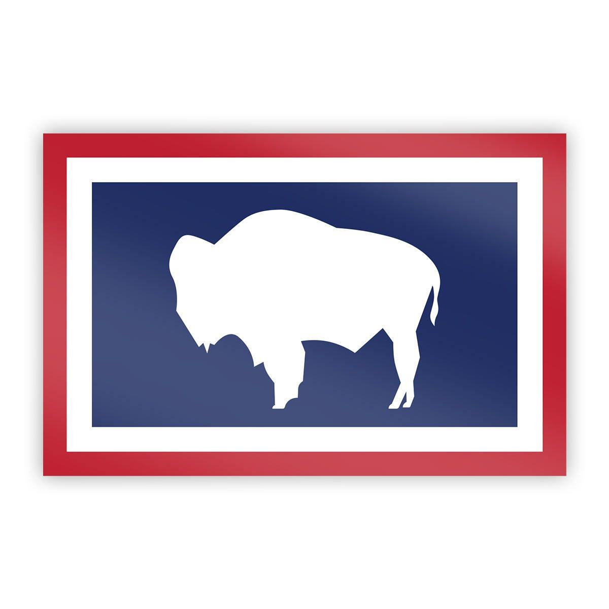 Wyoming Flag Sticker - Flags For Good