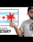 Chicago Flag Sticker