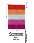 Lesbian Pride Garden Flag