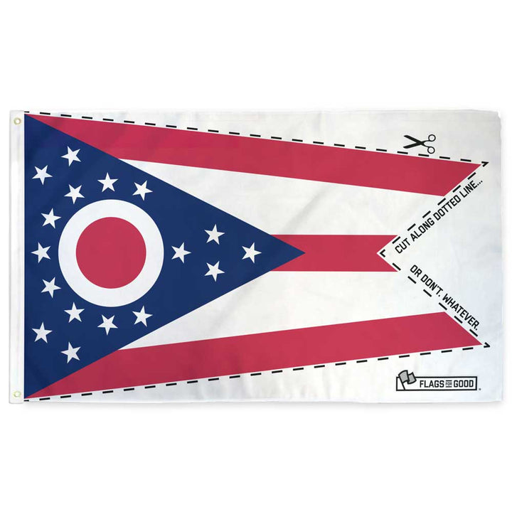 Ohio Asked to Cut Out Own State Flags | Flags For Good