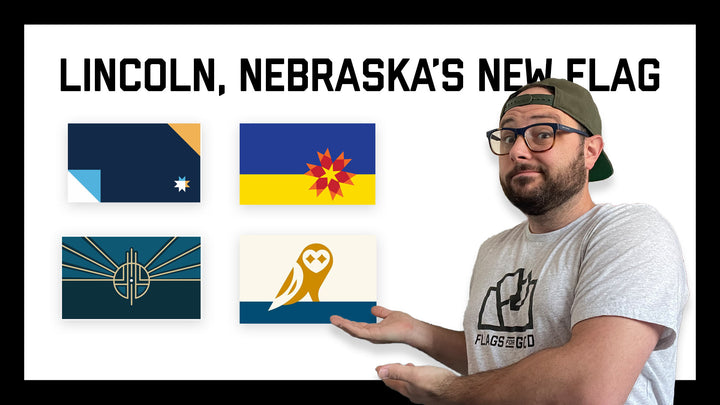 Lincoln Nebraksa Reveals Winning Flag Redesign