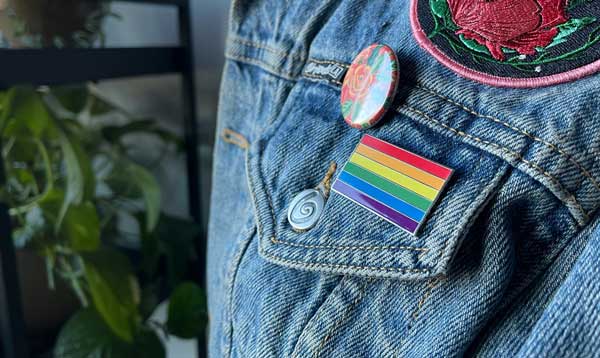 LGBTQ+ Pride Flag Enamel Pins