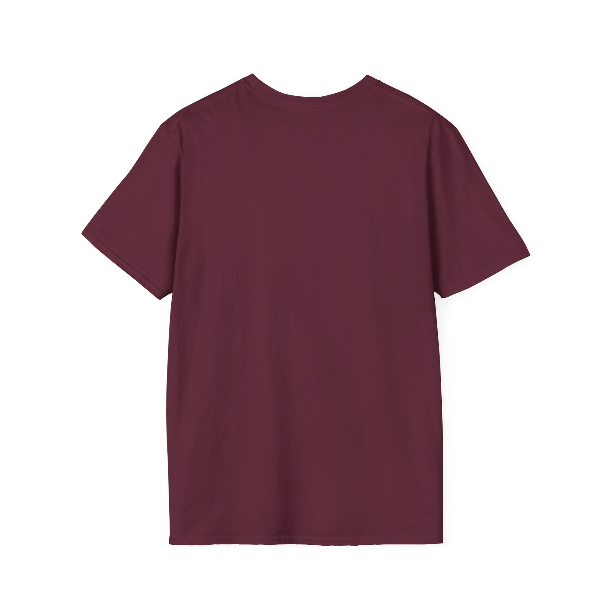 back of a maroon shirt