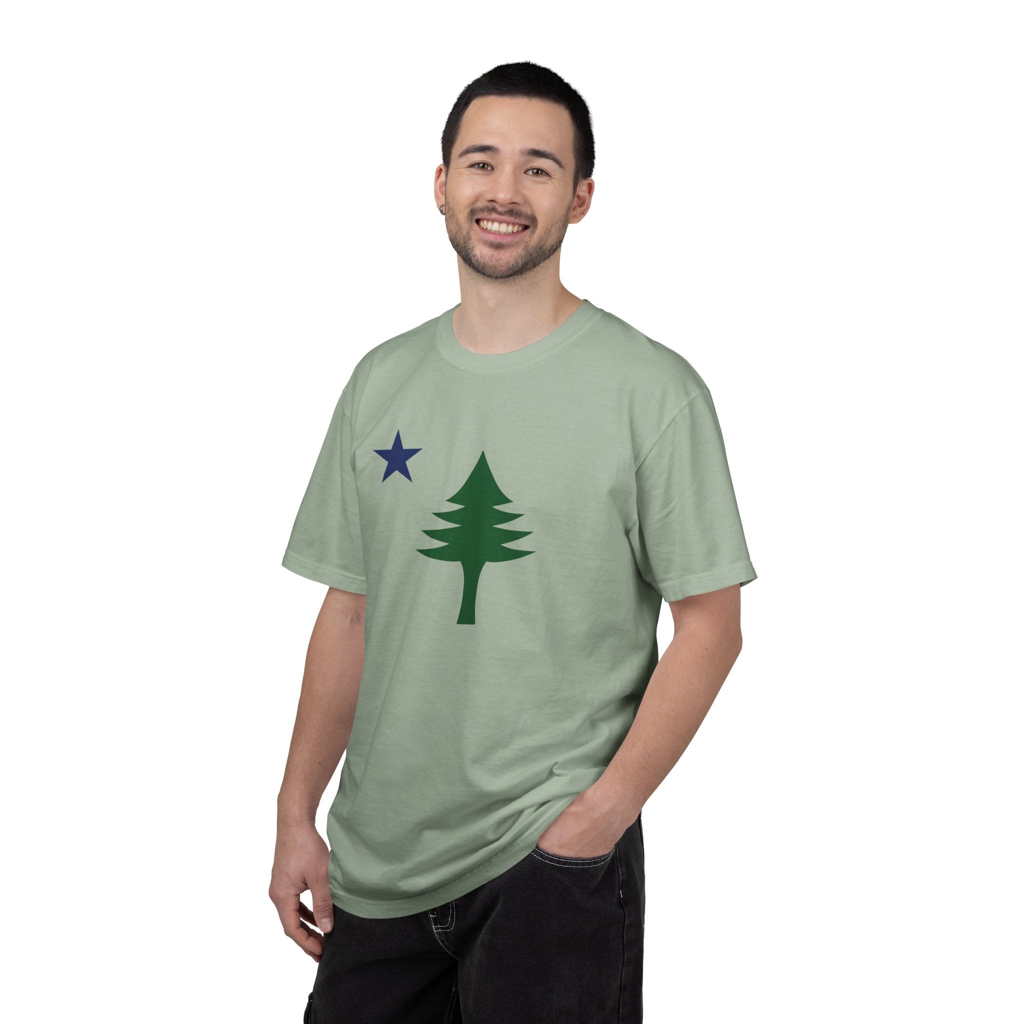 Maine 1901 Pine Tree & Star T-Shirt