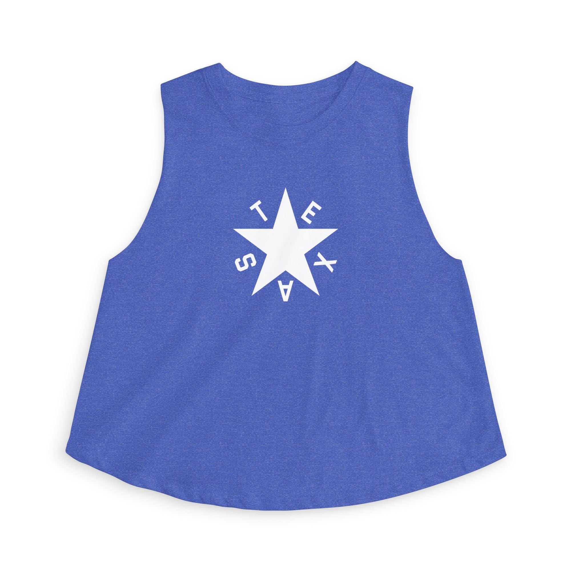 Texas De Zavala Flag Women's Crop Top