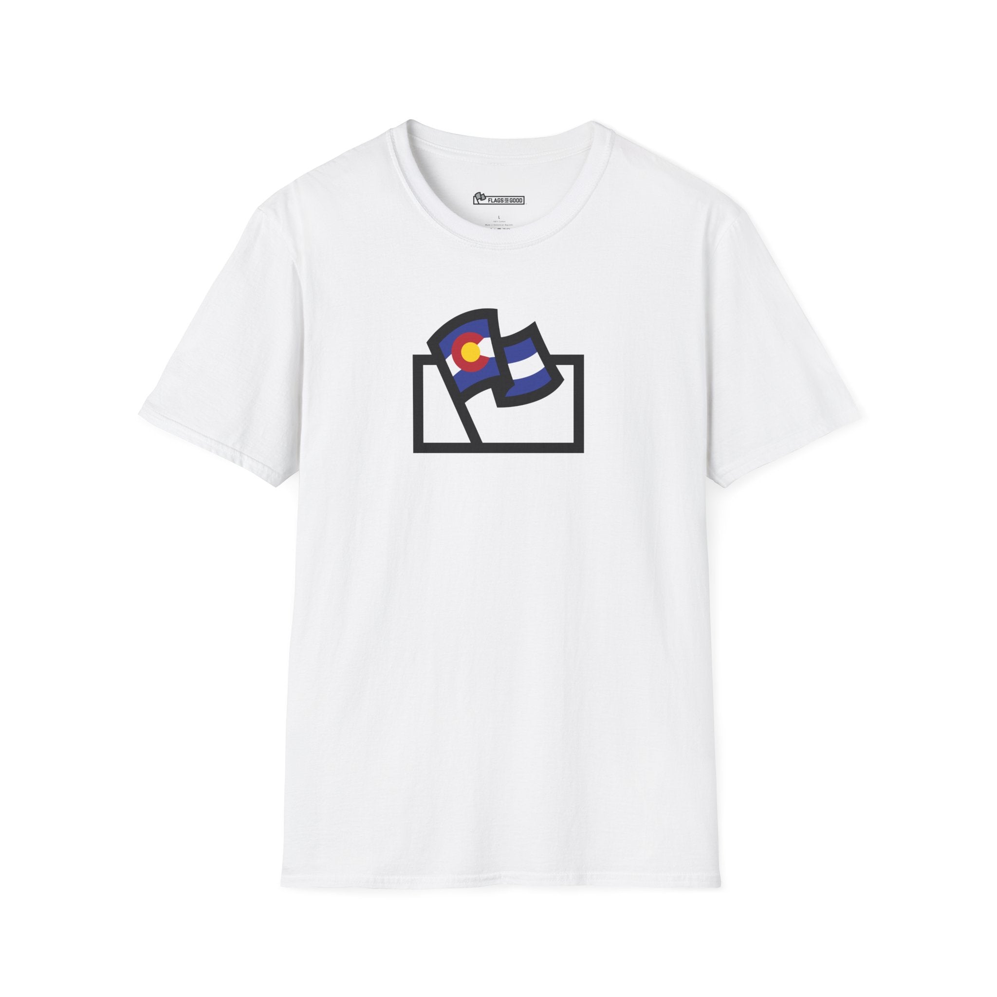 Colorado State Flag Logo Tee