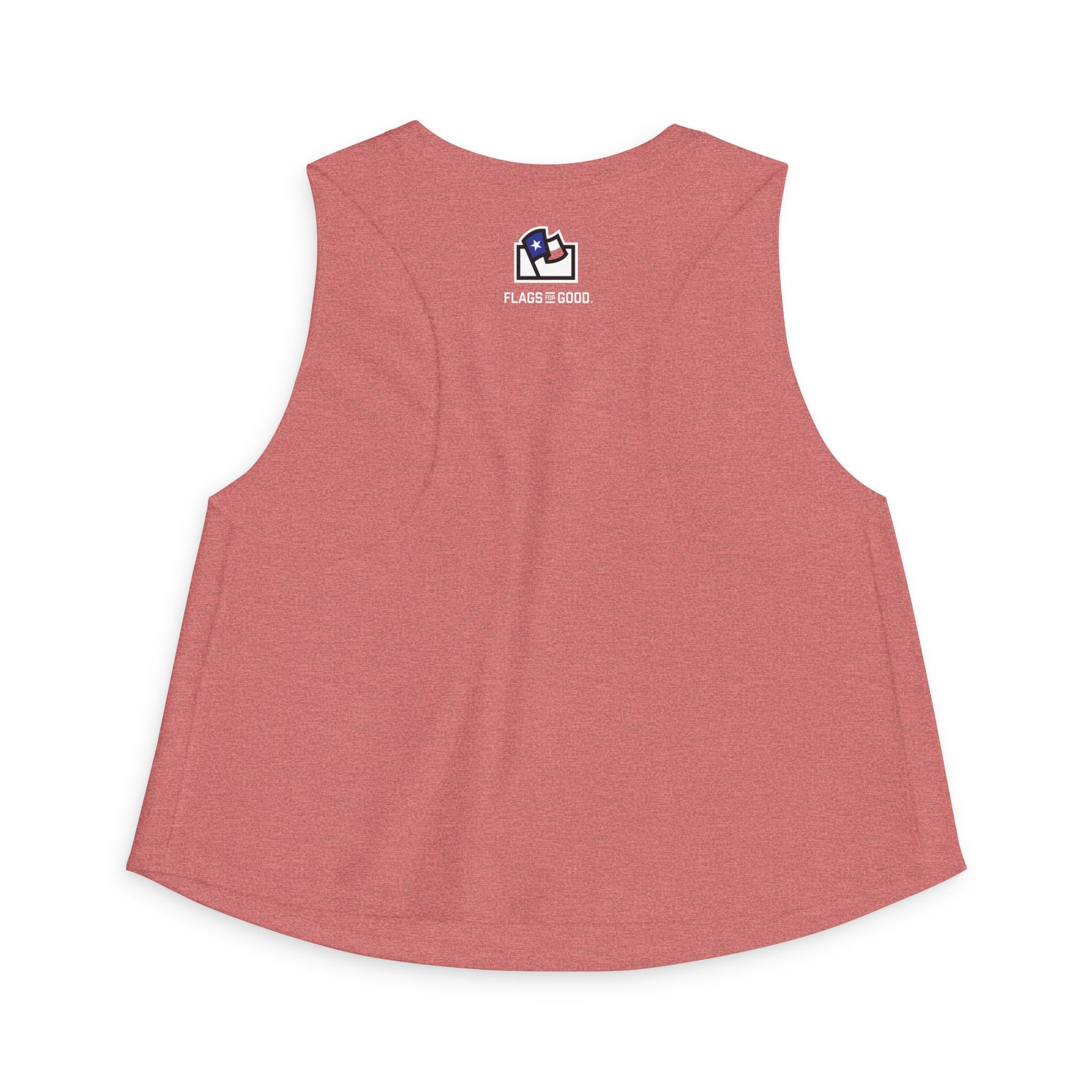 Texas De Zavala Flag Women's Crop Top