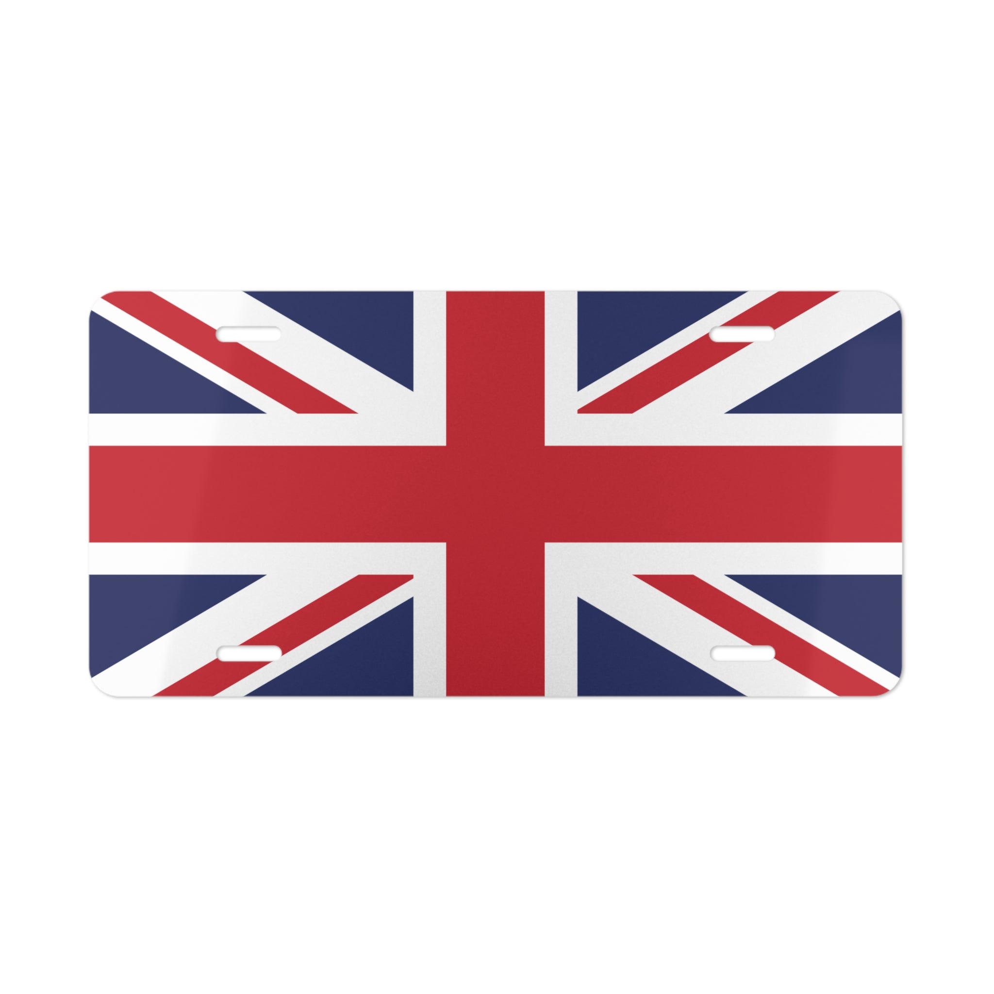Union Jack United Kingdom Flag Vanity License Plate
